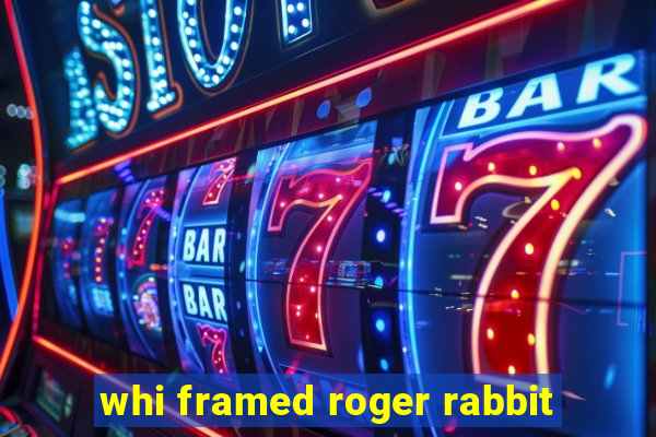 whi framed roger rabbit